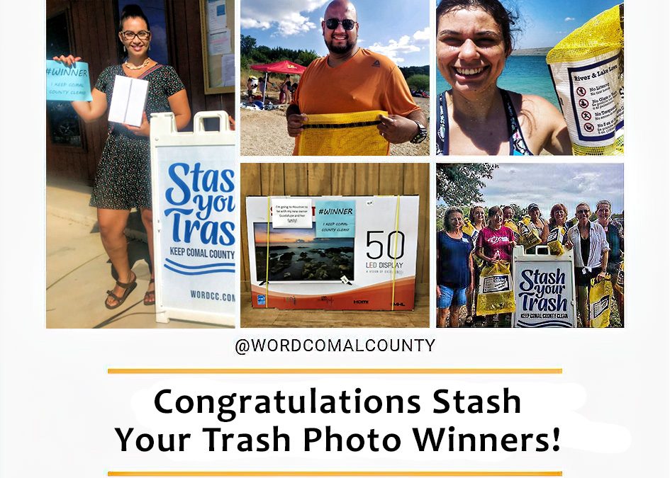 Stash Your Trash Contest Winners!